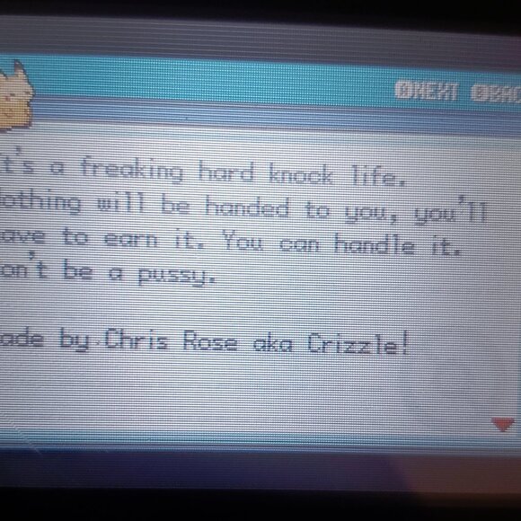 Pokemon Outlaw GBA ROM Hack Game Gameboy Advance - Picture 7 of 8